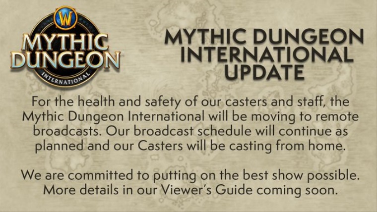 WOW: Mythic Dungeon International prebehne poda plnu, ale bude online
