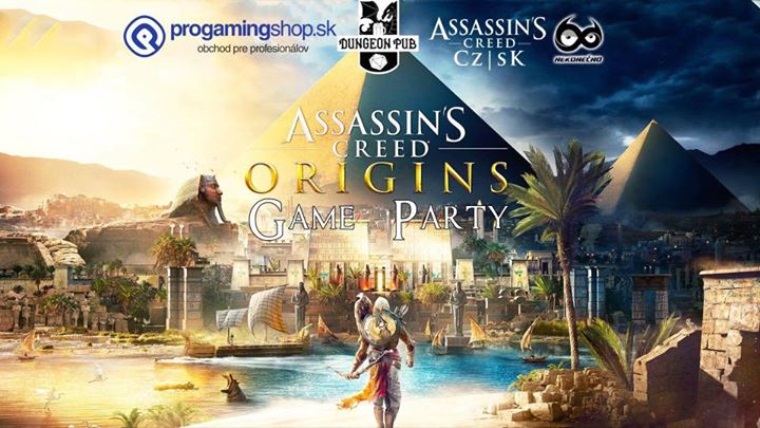 Assassin's Creed Origins party bude v piatok v Bratislave