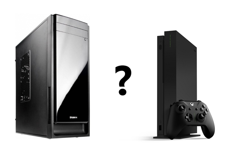 Ak PC teraz postavte za cenu Xbox One X, teda 500 eur?