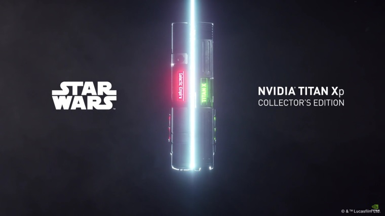 NVidia vydva Titan Xp karty so Star Wars tmou