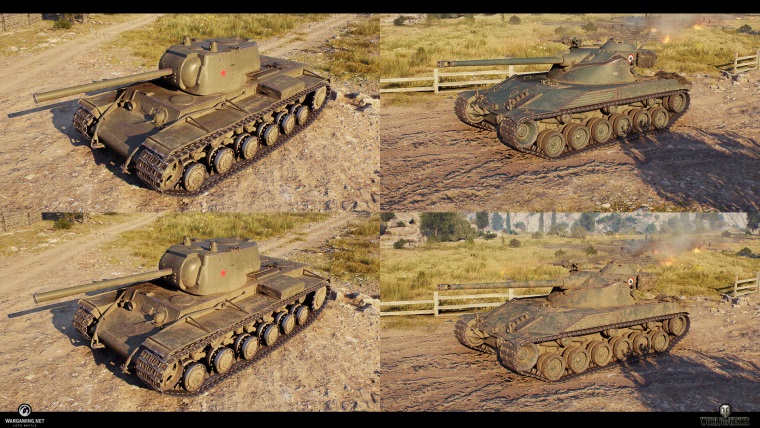 World of Tanks sa v grafike na PC presunie o generciu vpred