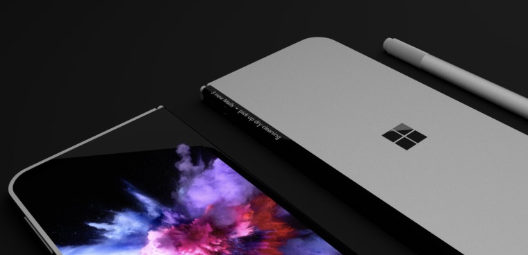 Rendery Surface Phone Andromeda zariadenia poda aktulneho patentu