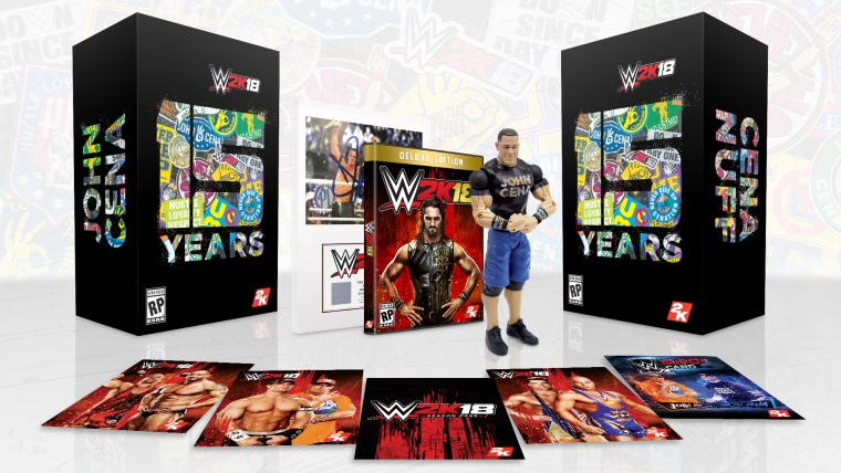 Odhalen zberatesk edcia WWE 2K18 s figrkou Johna Cenu