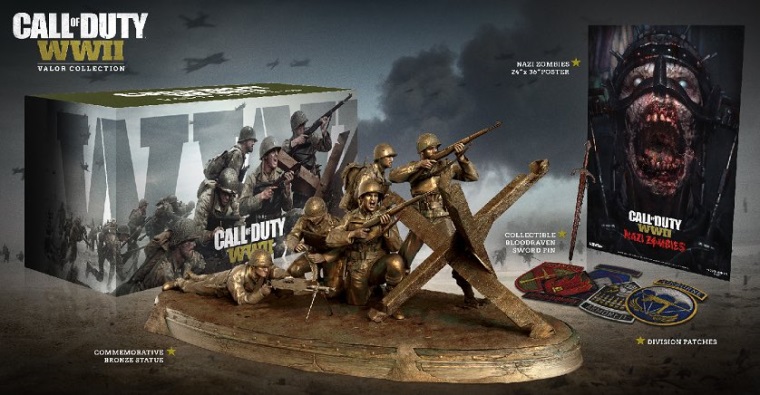 Odhalen pecilna Valor Collection edcia pre Call of Duty: WW2
