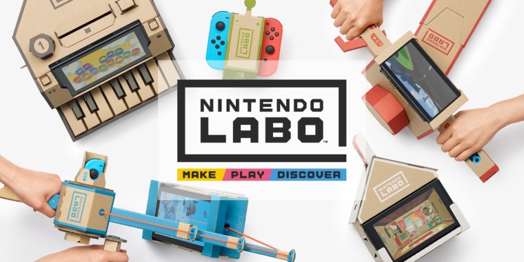 Nintendo predstavilo kartnov modely pre Switch - Nintendo Labo