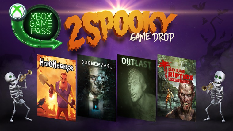 Xbox Game Pass dostal bonusov tituly na Halloween