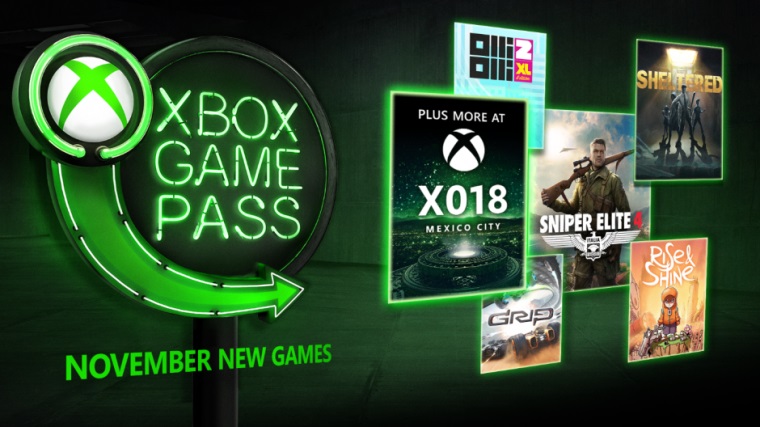 Xbox Game Pass hry na november predstaven