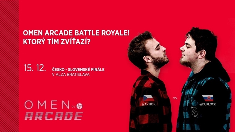 PUBG turnaj OMEN Arcade Battle Royale usporiadaný HP a Alzou bude mať v sobotu finále