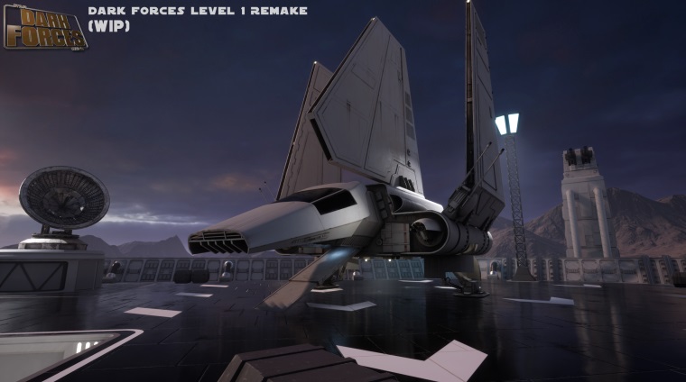 Pripravuje sa remake prvho levelu zo Star Wars: Dark Forces na Unreal Engine 4