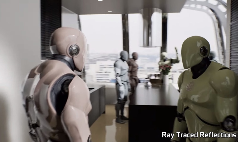 Nvidia bliie ukzala RTX raytracing