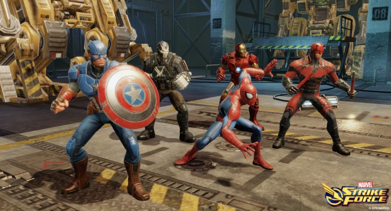 Marvel Strike Force je dostupn na mobiloch, ponkne boje superhrdinov a superzloduchov