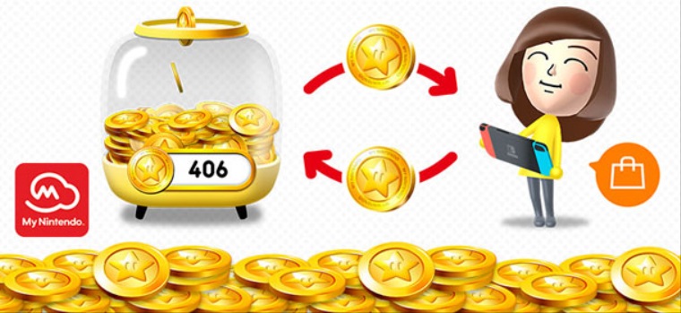 Zlat mince z My Nintendo programu sa u daj poui na digitlne nkupy