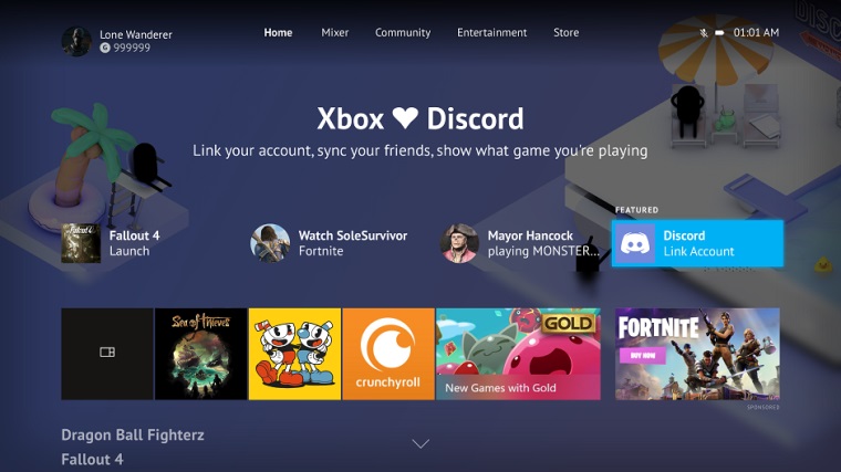 Microsoft pridal oficilnu podporu Discordu pre Xbox One, jarn update je u dostupn