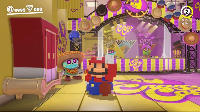 Datamineri nali 5 nepouitch kostmov v Super Mario Odyssey