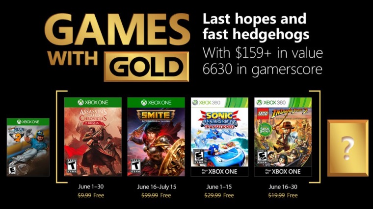 Games with Gold hry na jn predstaven