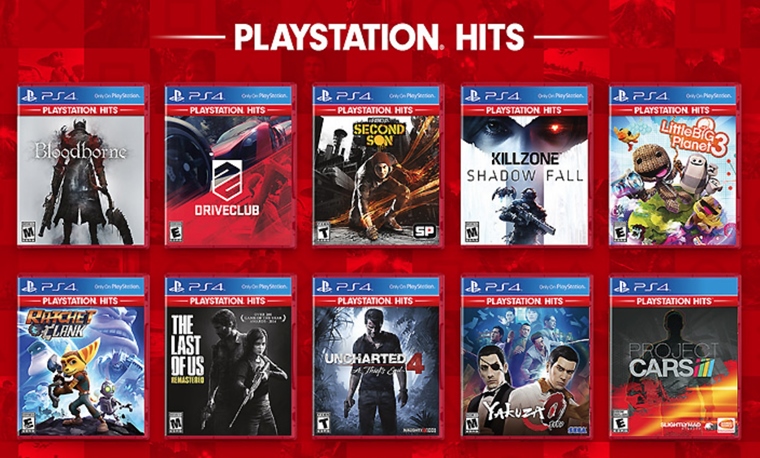 Sony rozbieha Playstation Hits edciu hier na PS4