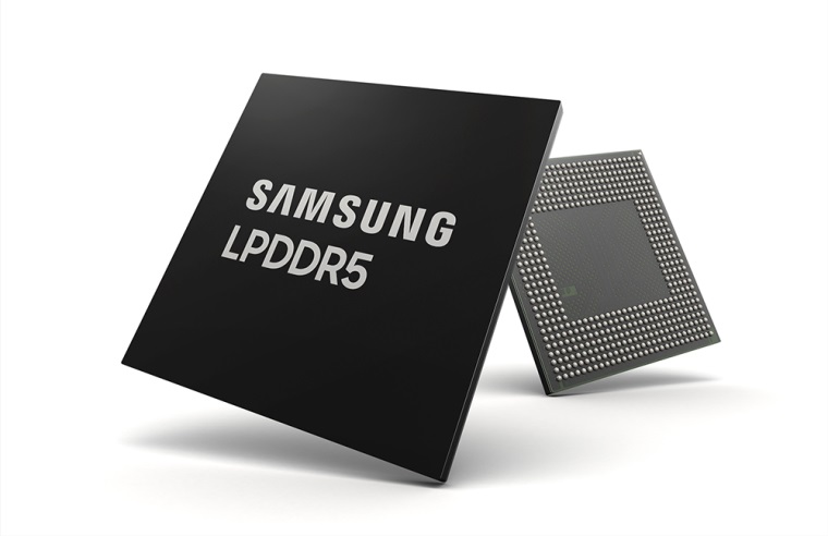Samsung predstavil nov mobiln LPDDR5 pamte