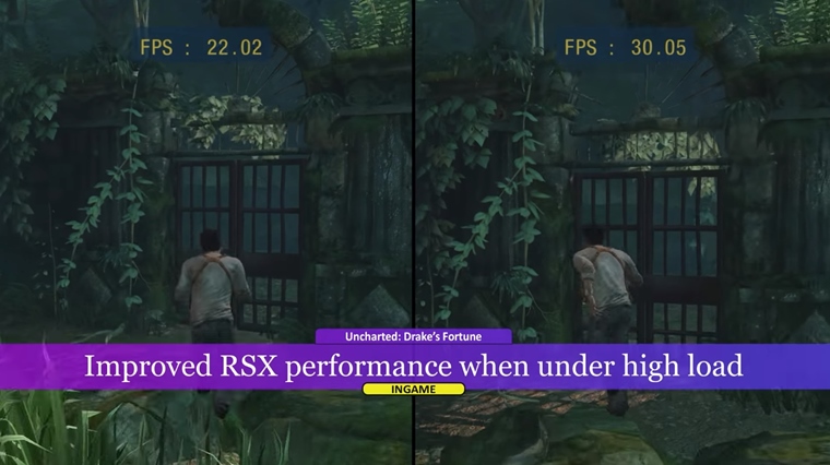PS3 emultor dostal alie vylepenia, framerate postupne rastie