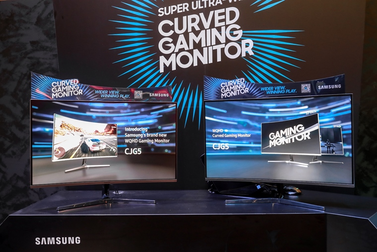 Samsung na Gamescom priniesol nov zakriven monitor CJG5