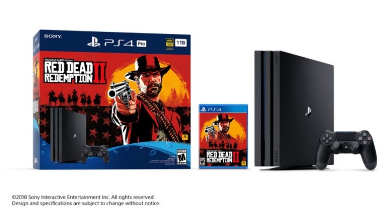 Red Dead Redemption 2 balenie s PS4 Pro konzolou