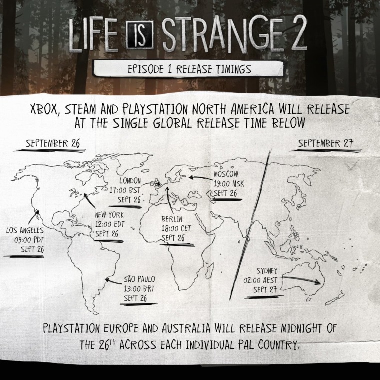 Vydanie prvej epizdy Life is Strange 2 naplnovan