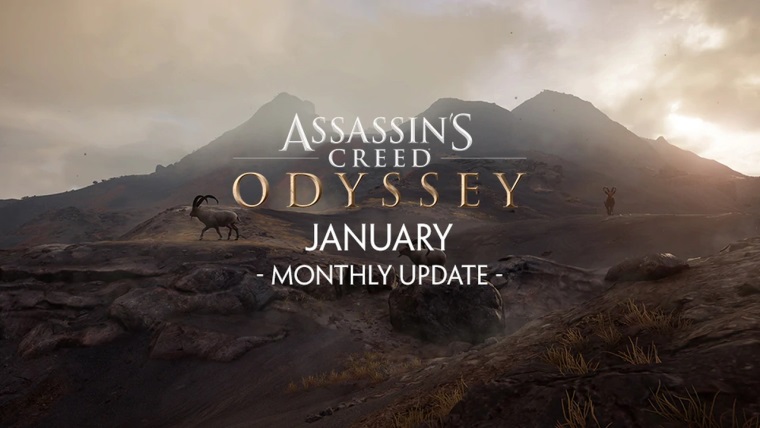 Assassin's Creed Odyssey predstavuje janurov updaty