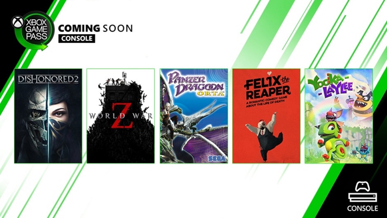 Xboxov Game Pass predstavuje nov tituly