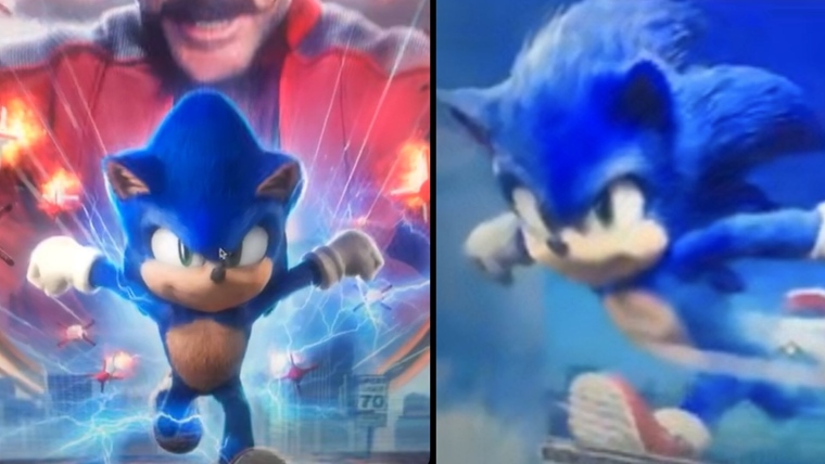 Nov vzhad filmovho Sonica leaknut