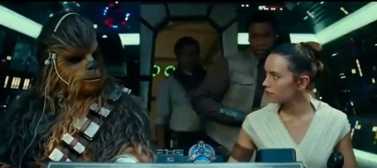 Teaser na Star Wars: Rise of the Skywalker trailer