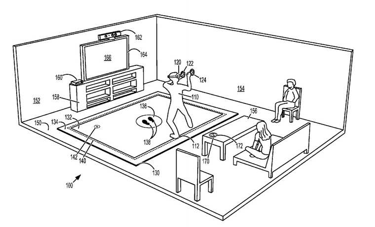 Microsoft si patentoval Xbox VR podloku a pohybov stylus