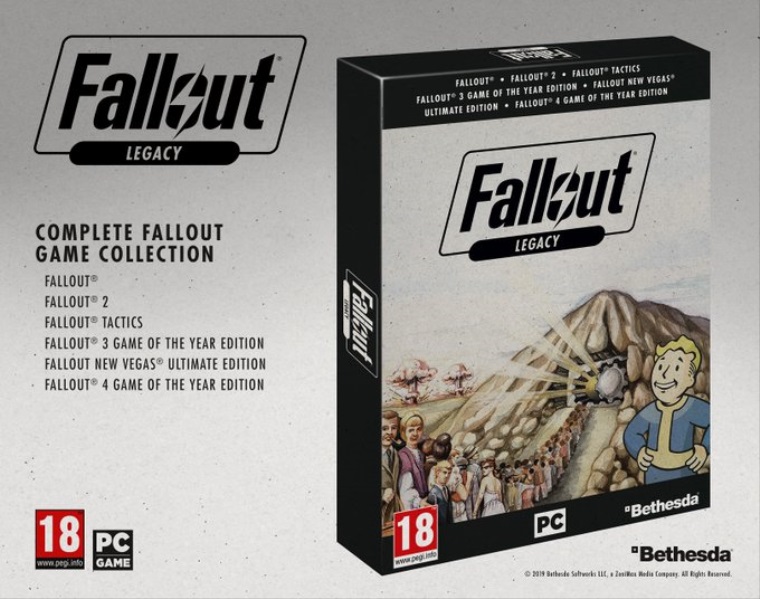 Bethesda potvrdila Fallout Legacy kolekciu, ale m to jeden hik