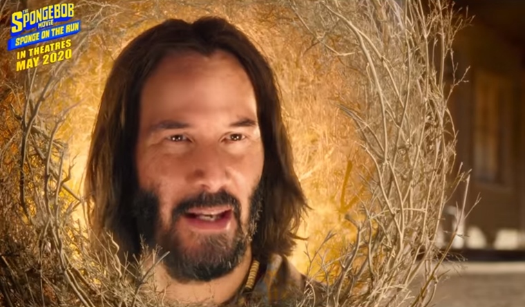 Film: Keanu Reeves zahviezdi v Spongebobovi