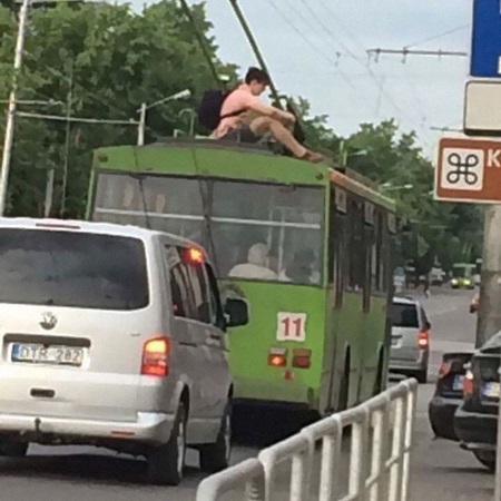 Podivnosti z ruskch autobusov  