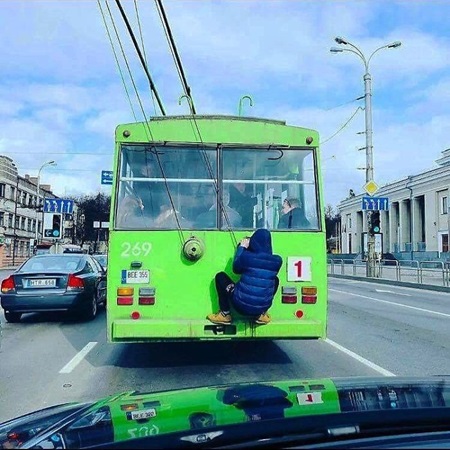Podivnosti z ruskch autobusov  