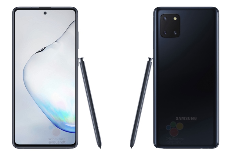 Samsung Galaxy Note 10 lite prichdza, leaknut zbery ho ukazuj