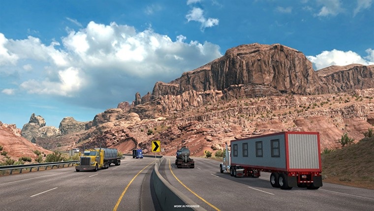 Na Instagrame mme bleskov sa o DLC pre American Truck Simulator