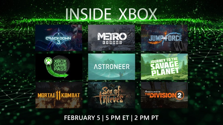 Inside Xbox livestream je online
