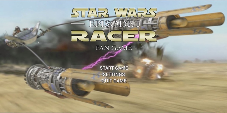 Pretekrska hra Star Wars Episode I: Racer ova v novom remaku
