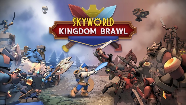 Prv ukka z hrania VR kartovky Skyworld: Kingdom Brawl