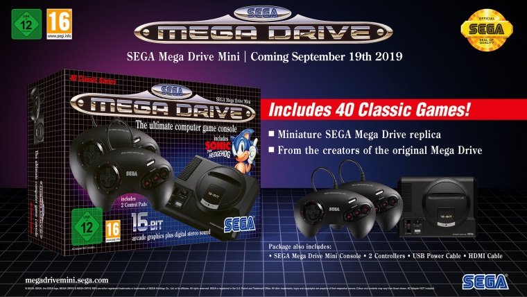 Cenega prinesie ikonick Sega Mega Drive konzolu aj ku nm a predstavuje 10 alch hier z ponuky