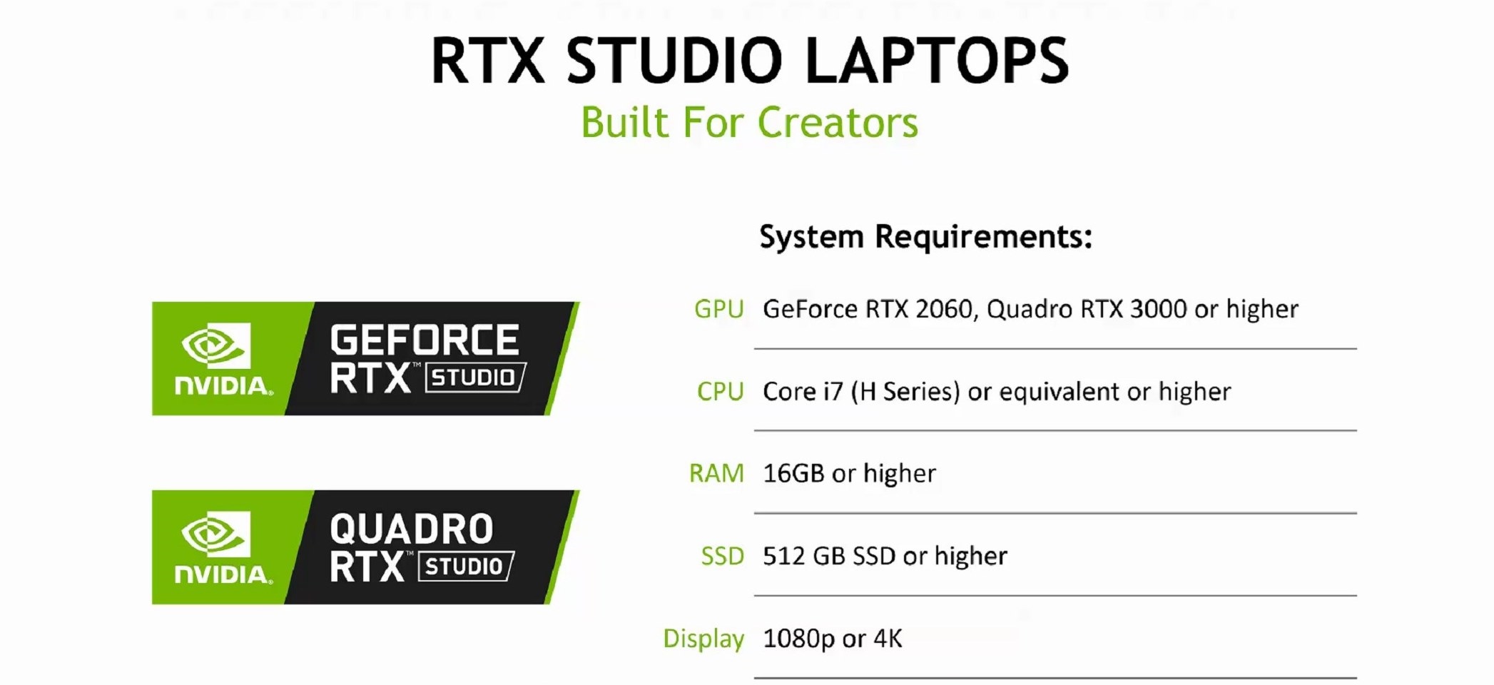 Nvidia studio