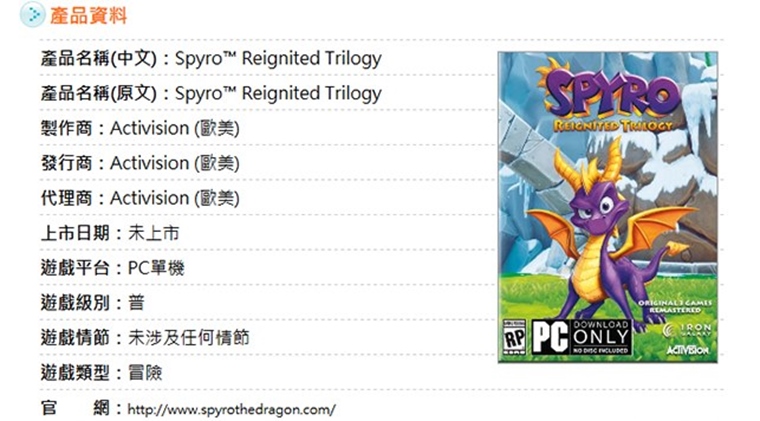 Spyro Reignited Trilogy prichdza na PC