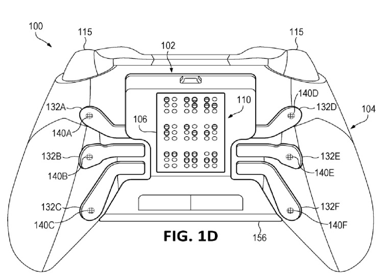 Microsoft si patentoval gamepad s brailovm psmom
