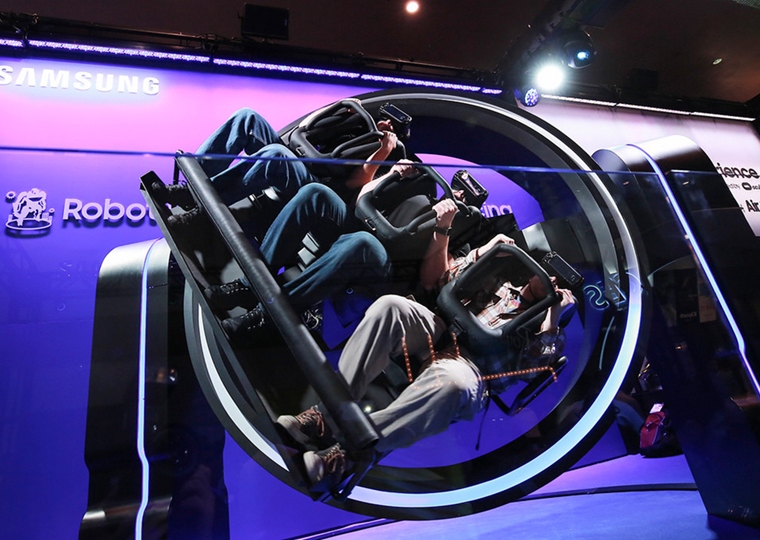 Sony si patentovalo VR gyroskopick postroj