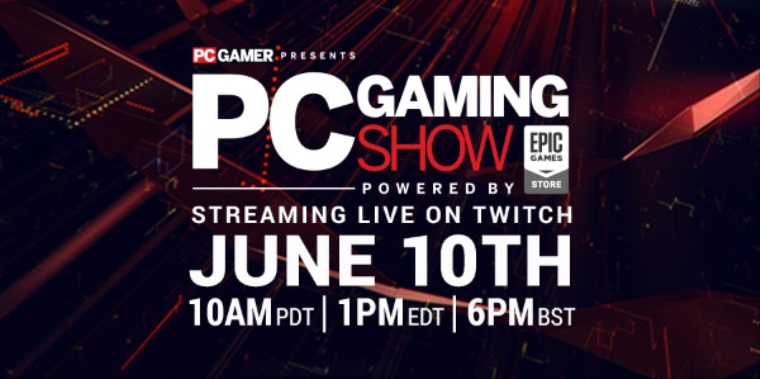 E3 PC Gaming Show livestream zane o 19:00