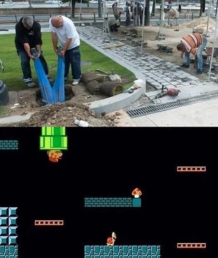 Take takto vznikol Mario