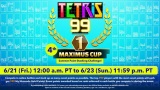 Tetris 99 naplnoval svoj al vkendov turnaj