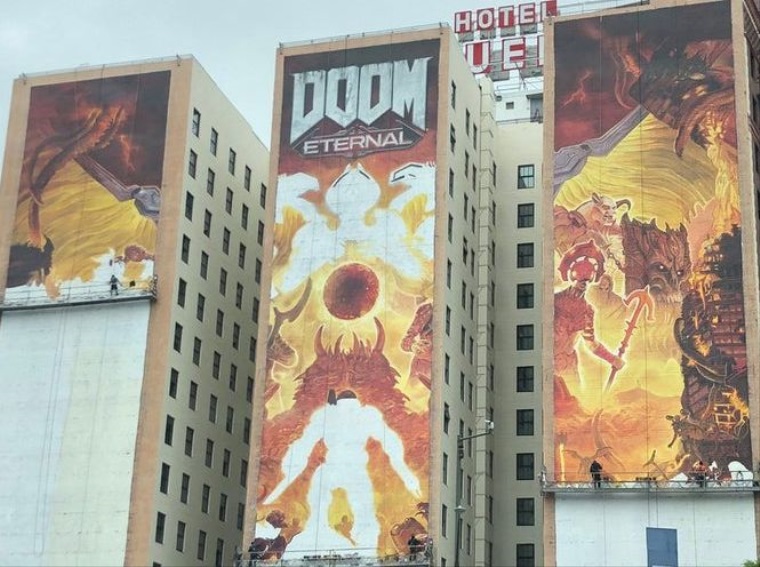 Znmy hotel v LA sa tentokrt prezliekol do novej Doom hry