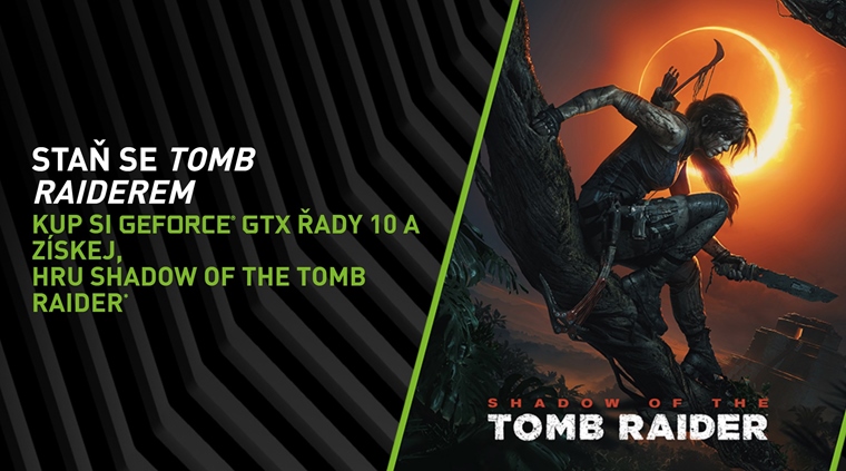 Nvidia spustila nov bundle so Shadow of the Tomb Raider