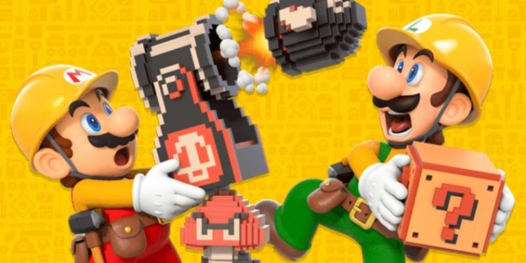 Super Mario Maker 2 je tret tde na ele UK rebrka